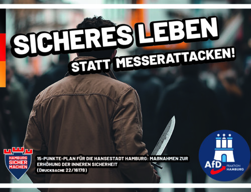 Sicheres Leben statt Messerattacken!